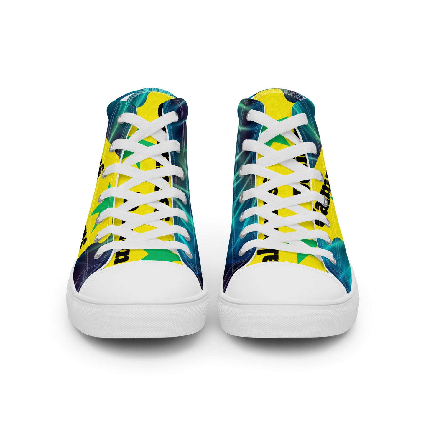 Spiral Fibonacci Pattern, Creative Designs, Calmness Designs, Men’s high top canvas shoes