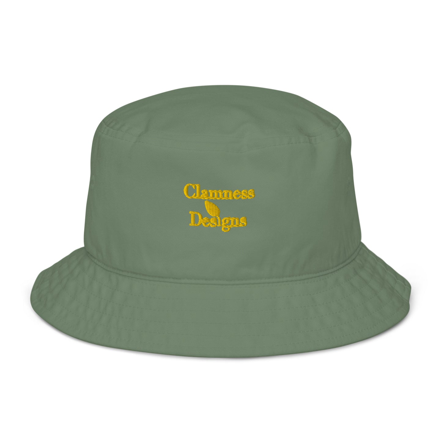Wet Lemon Leah, Calmness Designs, Organic bucket hat
