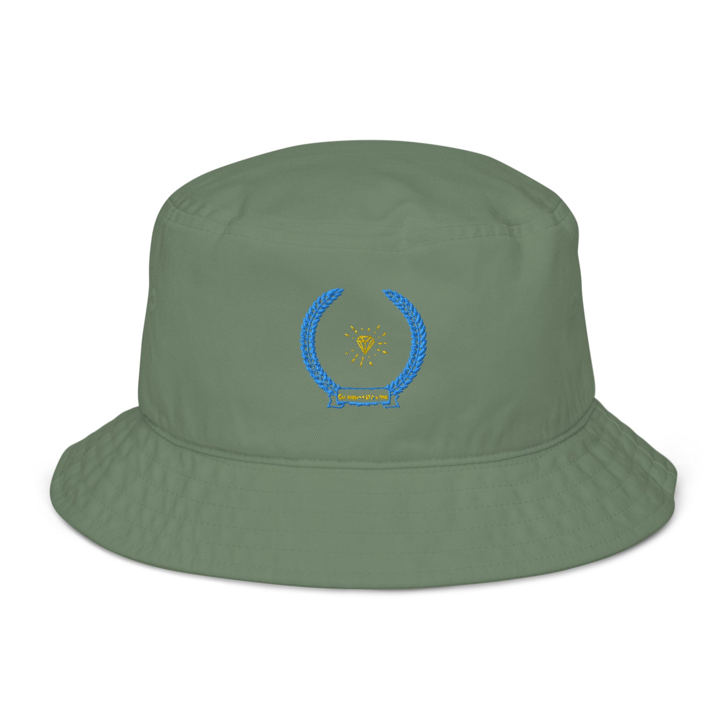 Diamond in Coats of Arms, Calmness Designs, Organic bucket hat