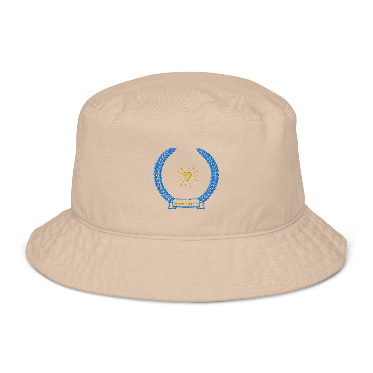 Diamond in Coats of Arms, Calmness Designs, Organic bucket hat