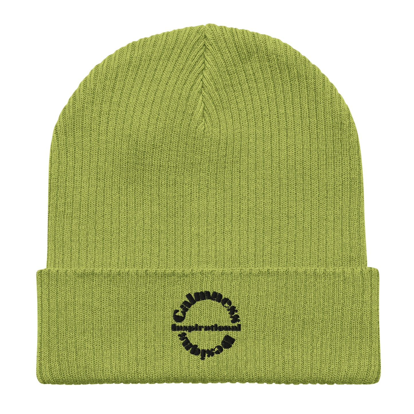 Inspirational, Calmness Designs, Creative Designs, Organic ribbed beanie