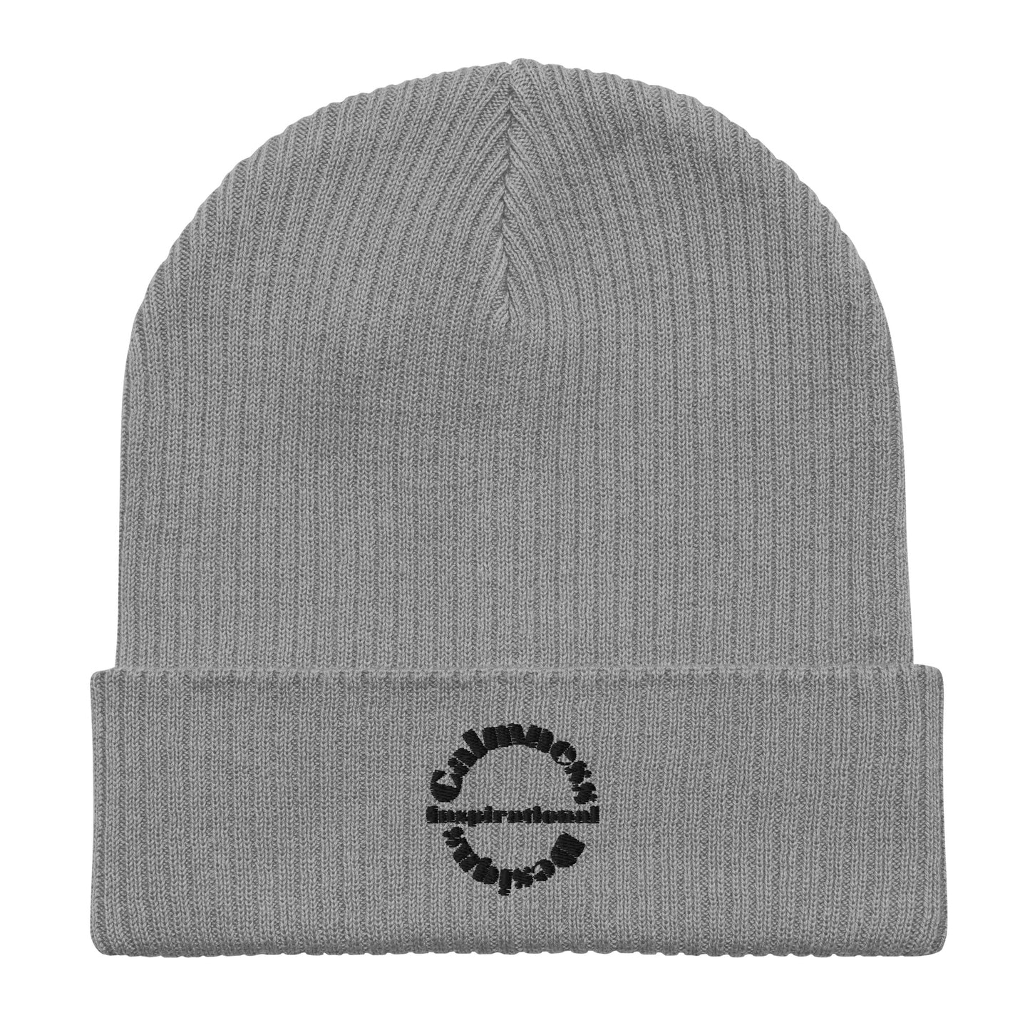 Inspirational, Calmness Designs, Creative Designs, Organic ribbed beanie