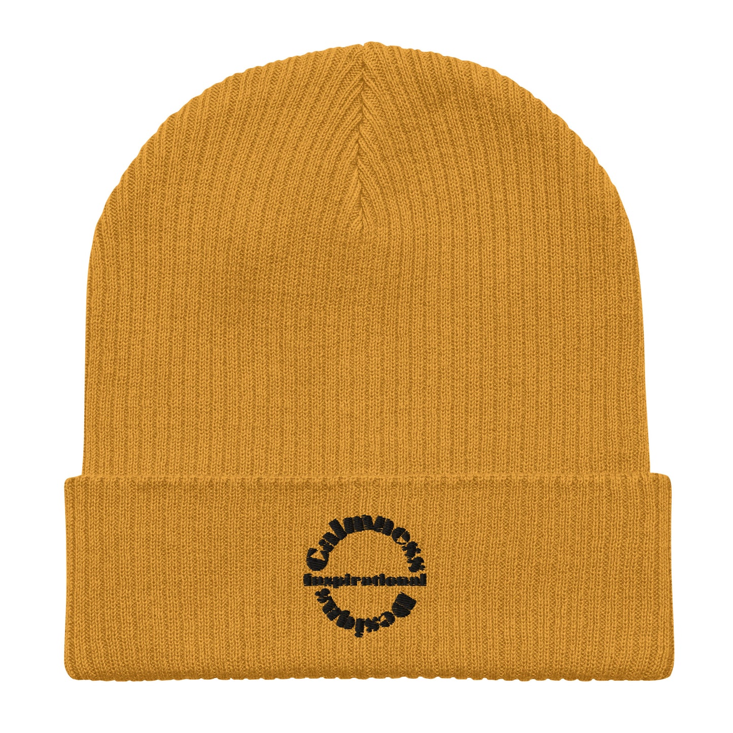 Inspirational, Calmness Designs, Creative Designs, Organic ribbed beanie