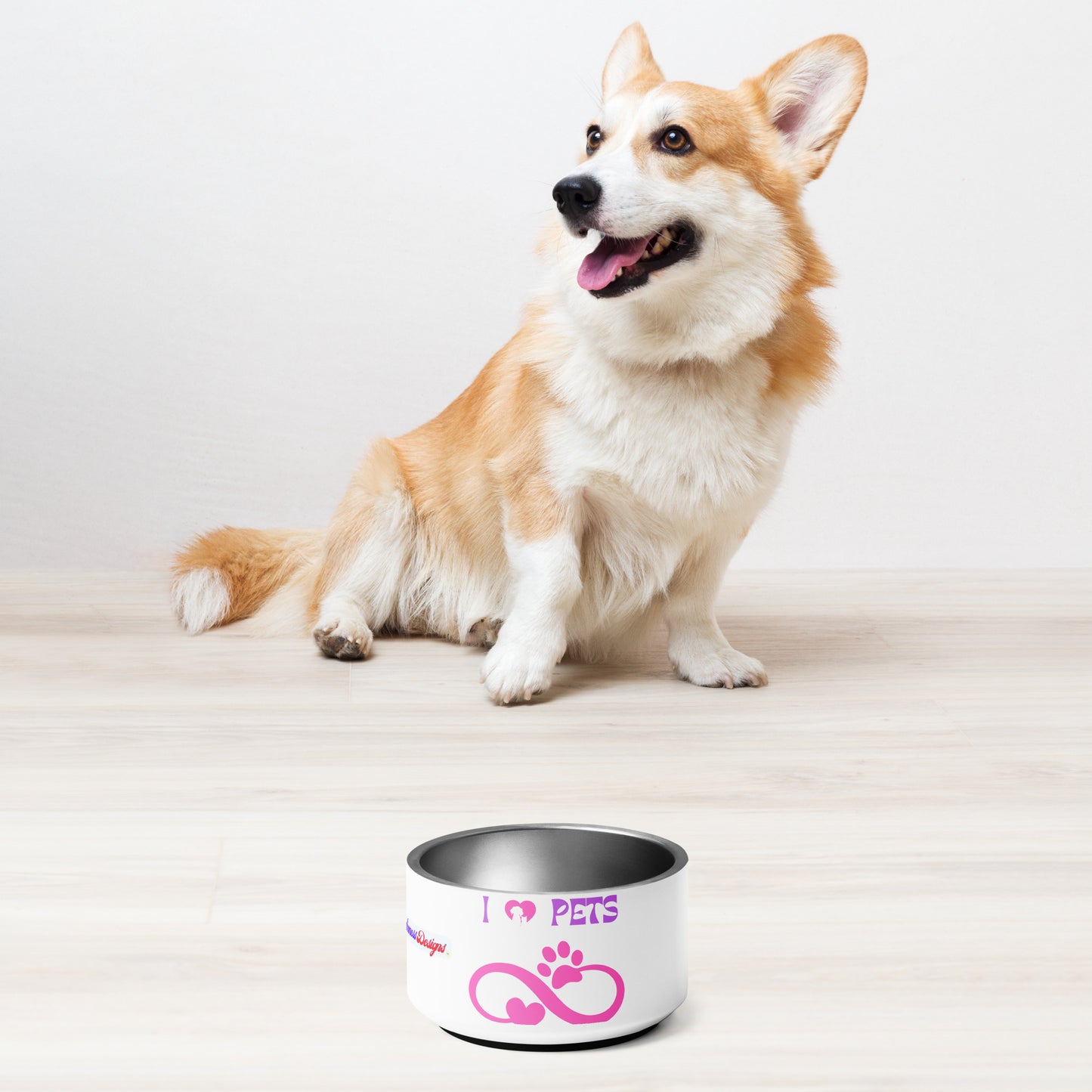 Heart and Pets, I LOVE PETS, CALMNESS DESIGNS, Creative Designer's, Pet bowl