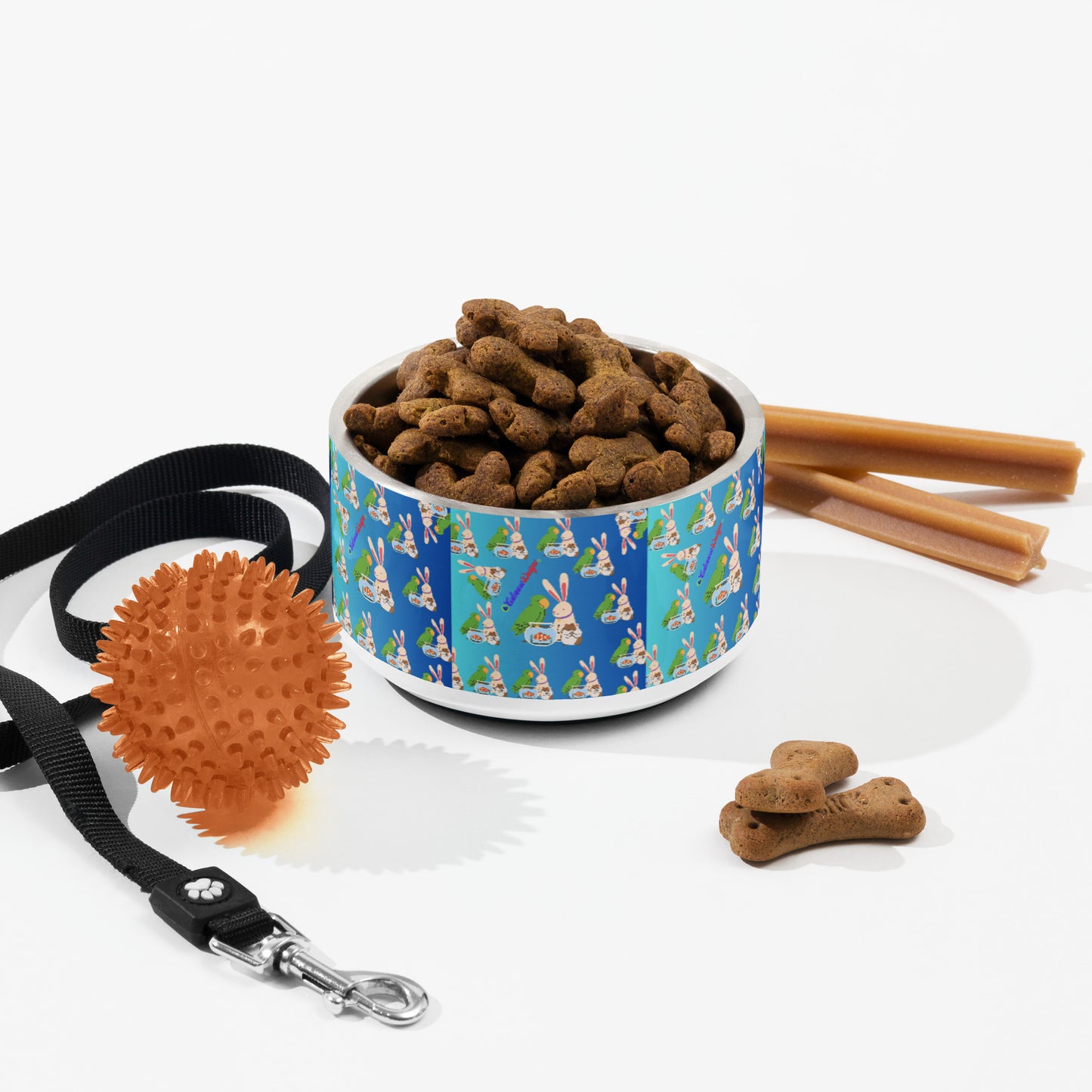 Cute-Pets, Parrots, Bunny, Fish-in-Bowl, CALMNESS DESIGNS, Creative Designer's, Pet bowl