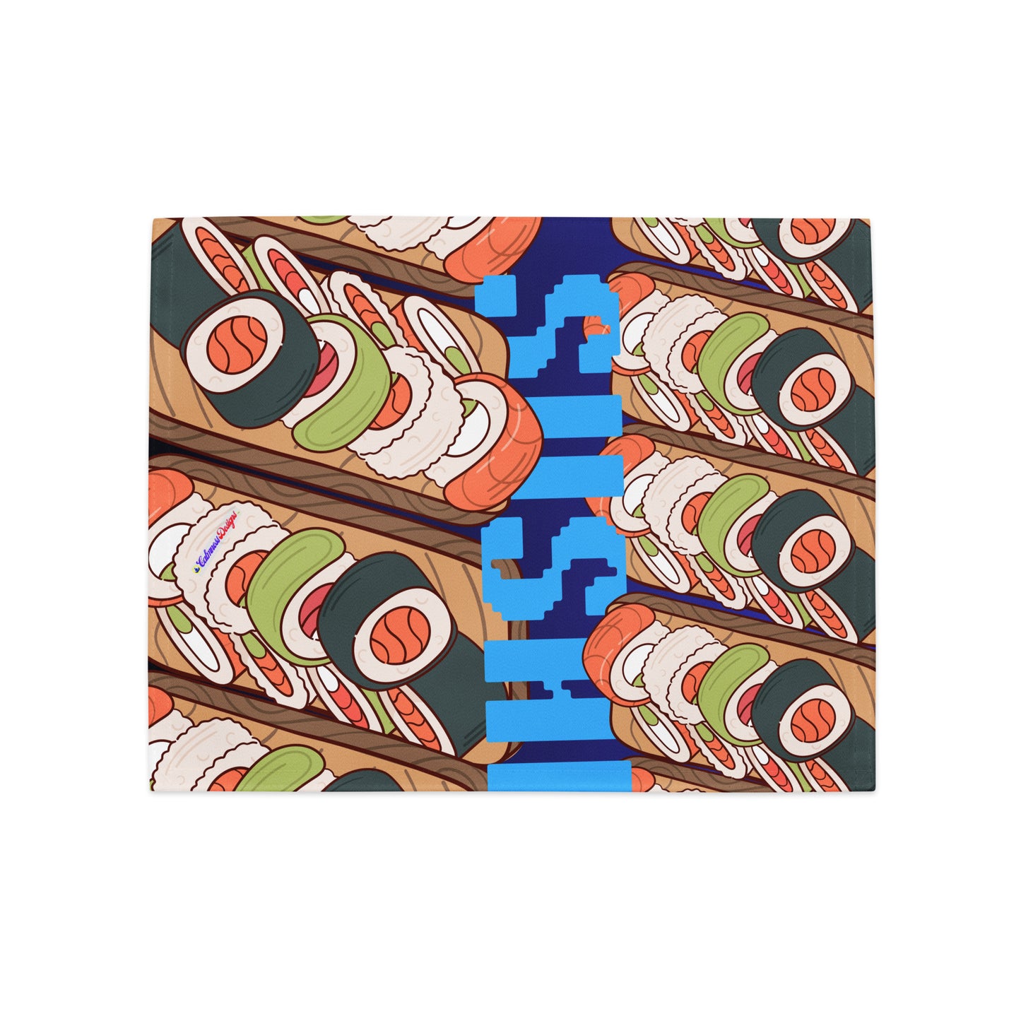 Cartoon Clipart Asian Food Sushi, CALMNESS DESIGNS, Creative Designer's, Placemat Set
