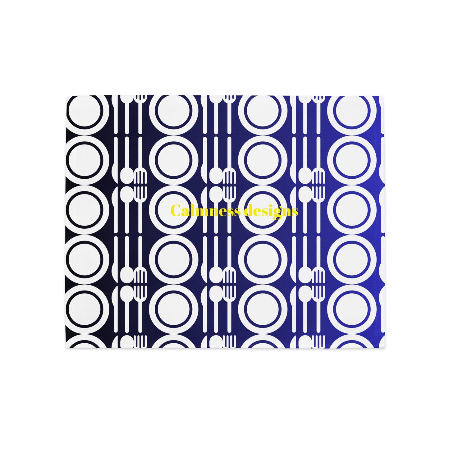 Cutlery Silhouette Icon, CALMNESS DESIGNS, CALMNESS DESIGNS, Creative Designs, Placemat Set