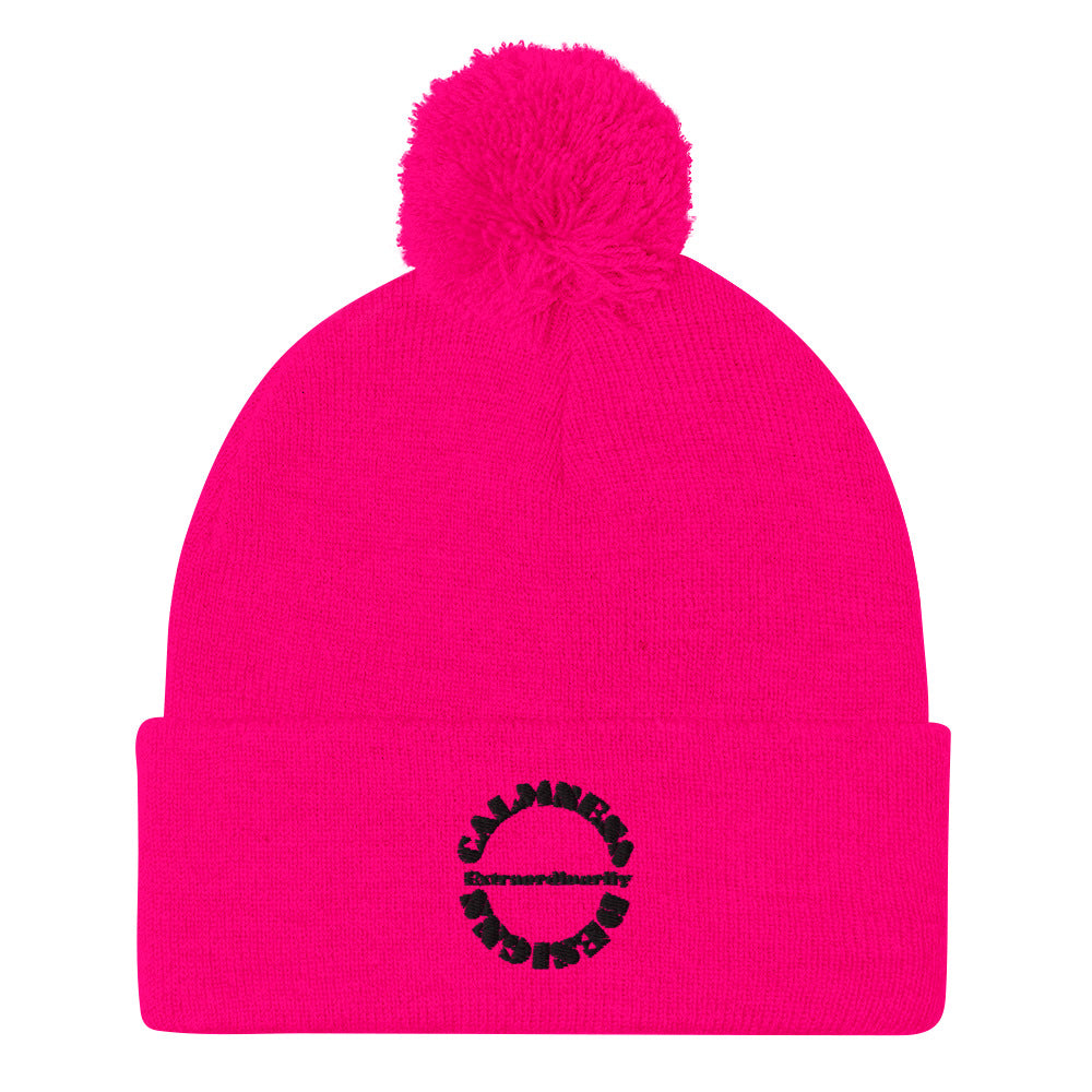 Extraordinarily, Calmness Designs, Creative Designs, Pom-Pom Beanie