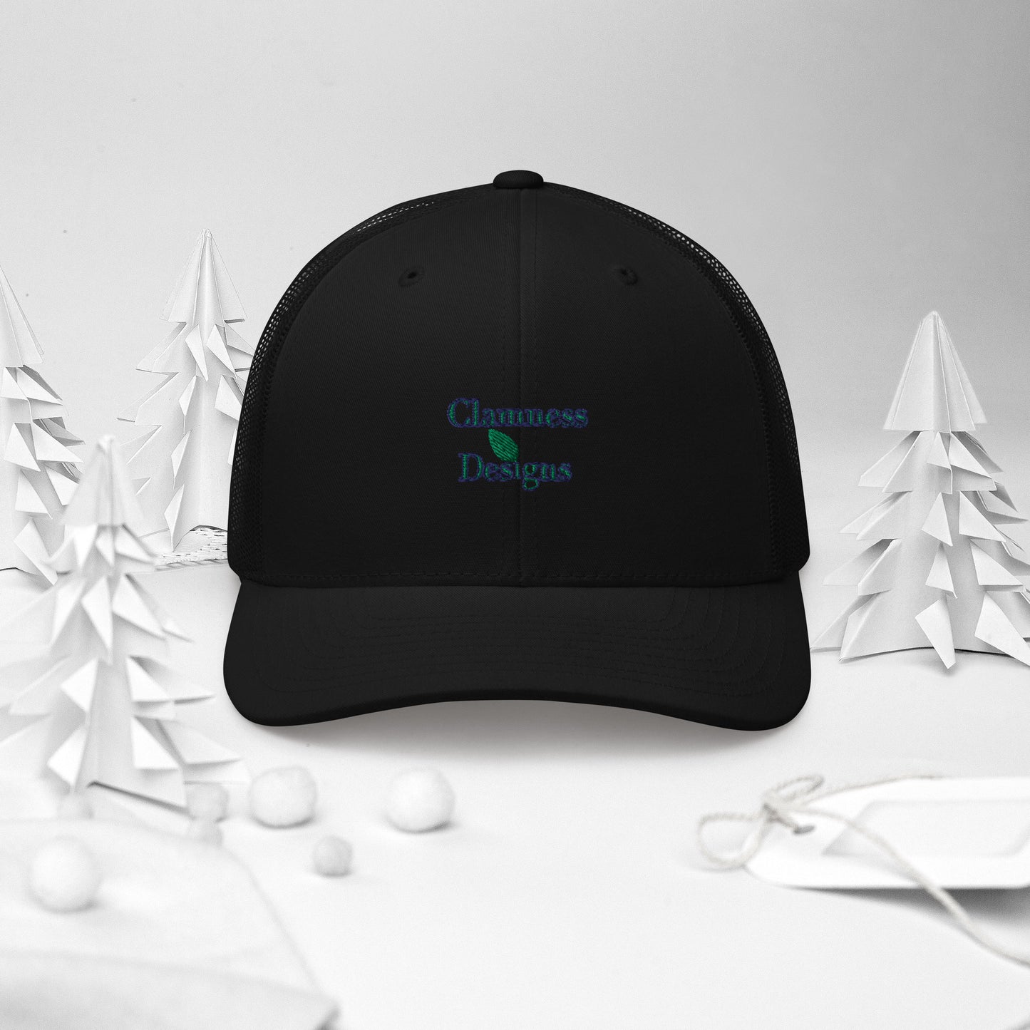 Wet Lemon Leah, Calmness Designs, Trucker Cap