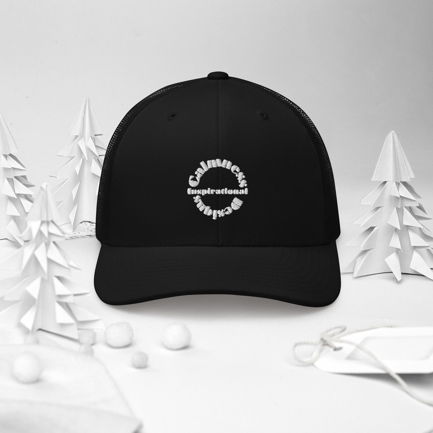 Inspirational, Calmness Designs, Creative Designs, Trucker Cap