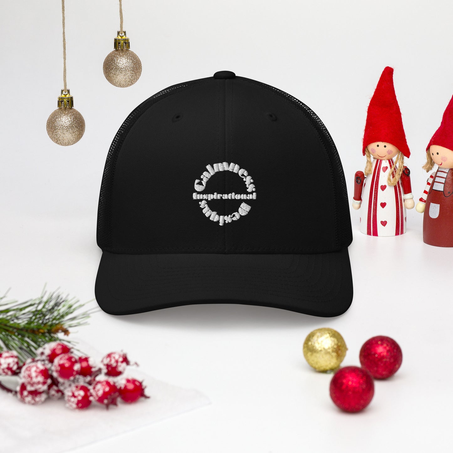 Inspirational, Calmness Designs, Creative Designs, Trucker Cap