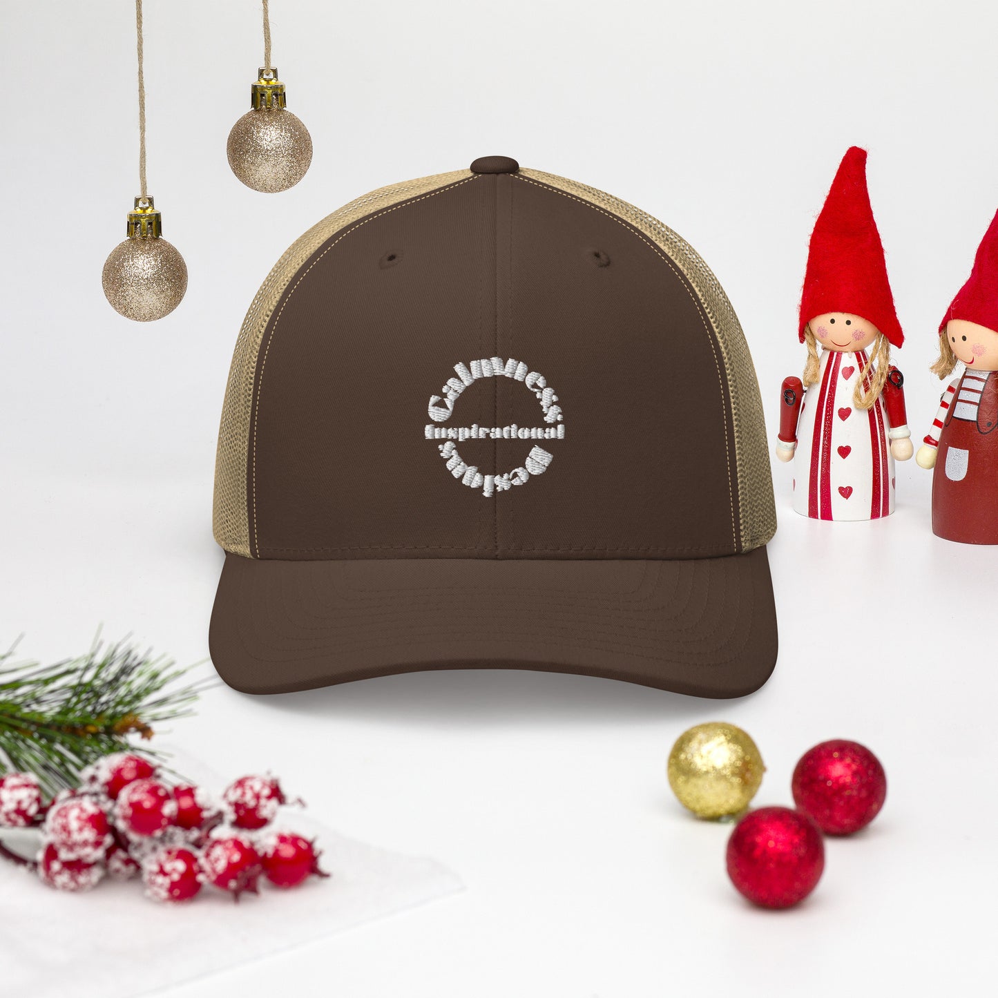 Inspirational, Calmness Designs, Creative Designs, Trucker Cap