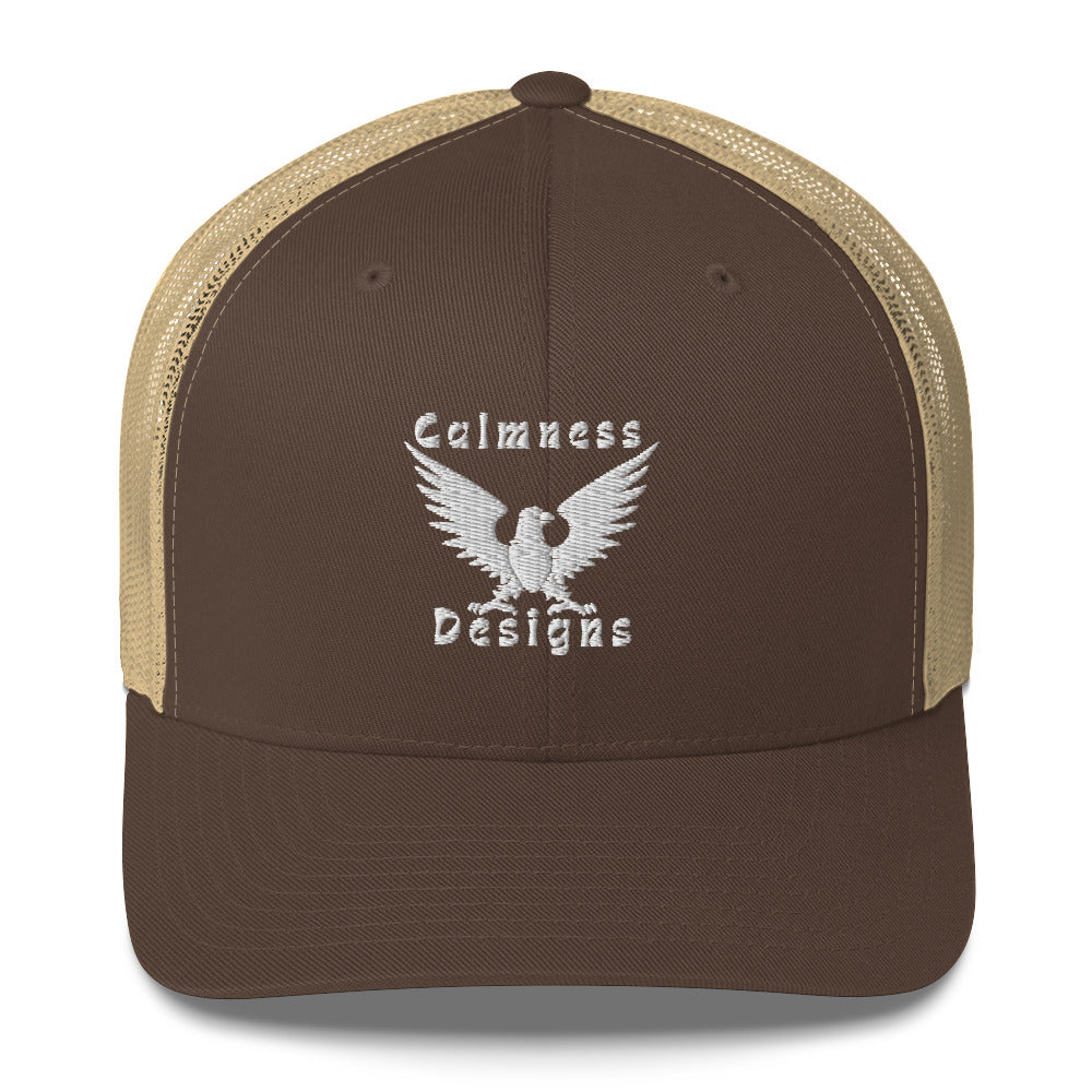 Eagle HERALDIC Symbol, CALMNESS DESIGNS, Creative Designer's, Trucker Cap