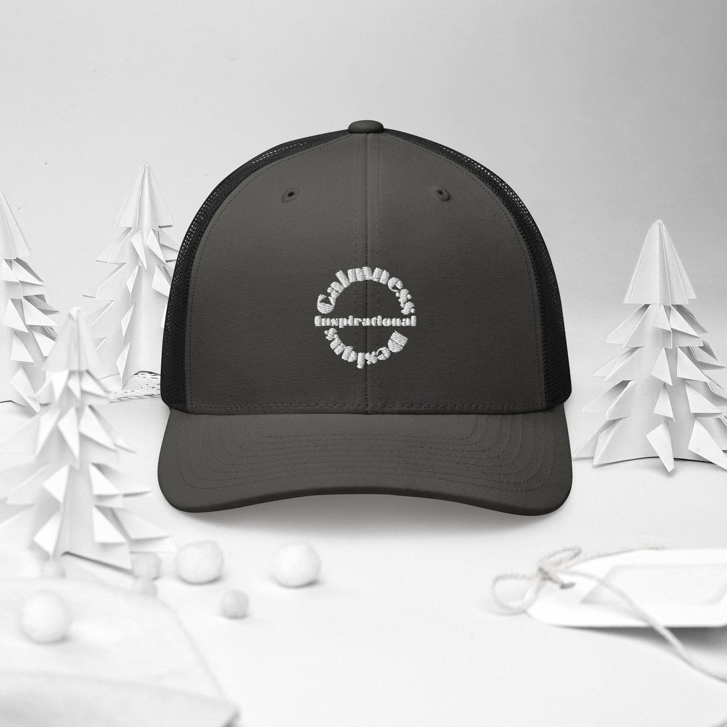 Inspirational, Calmness Designs, Creative Designs, Trucker Cap