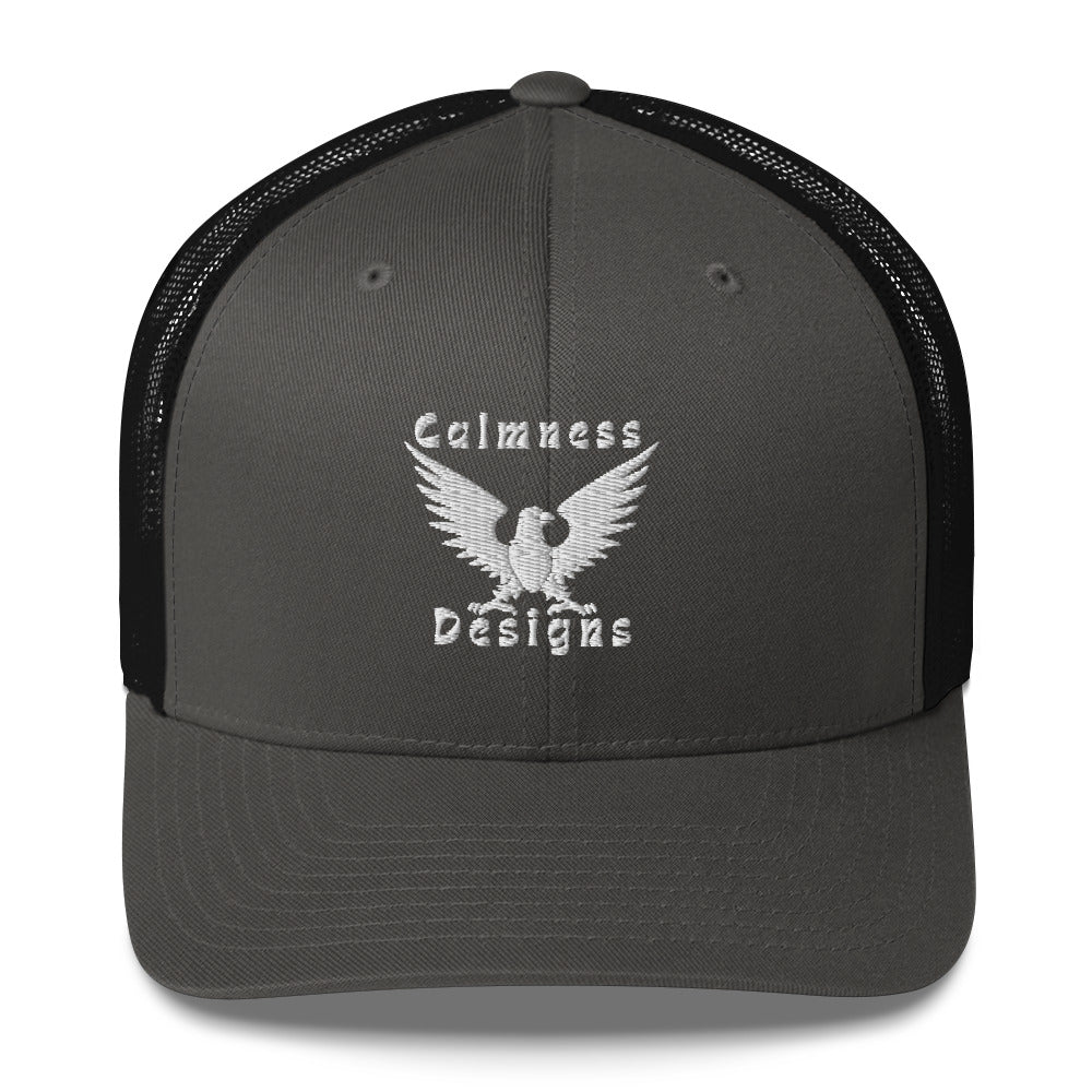 Eagle HERALDIC Symbol, CALMNESS DESIGNS, Creative Designer's, Trucker Cap