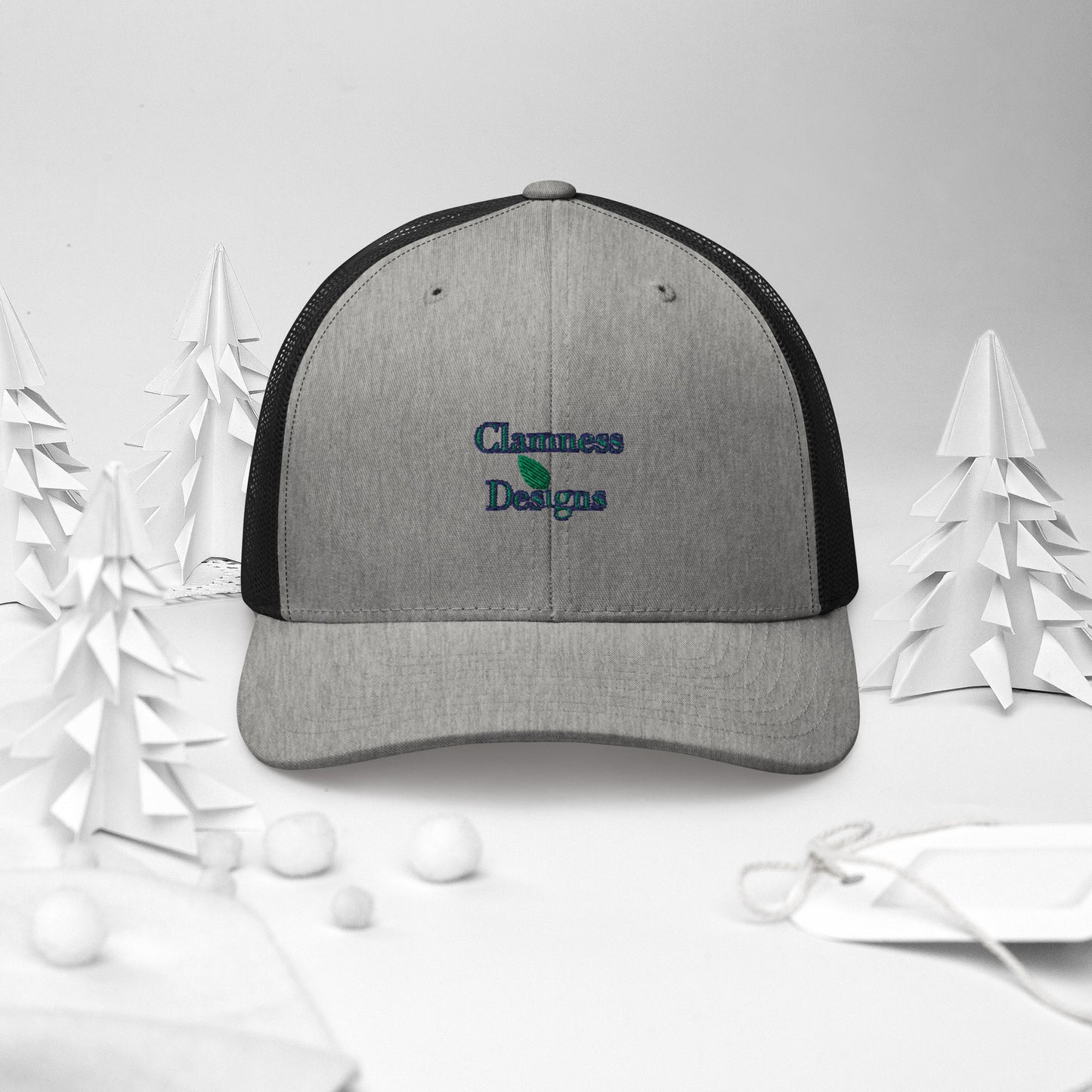 Wet Lemon Leah, Calmness Designs, Trucker Cap