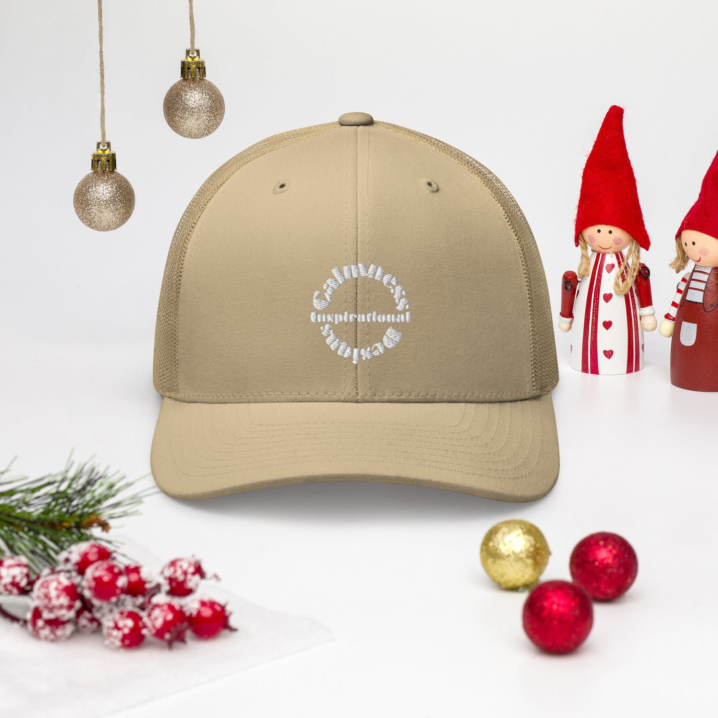 Inspirational, Calmness Designs, Creative Designs, Trucker Cap