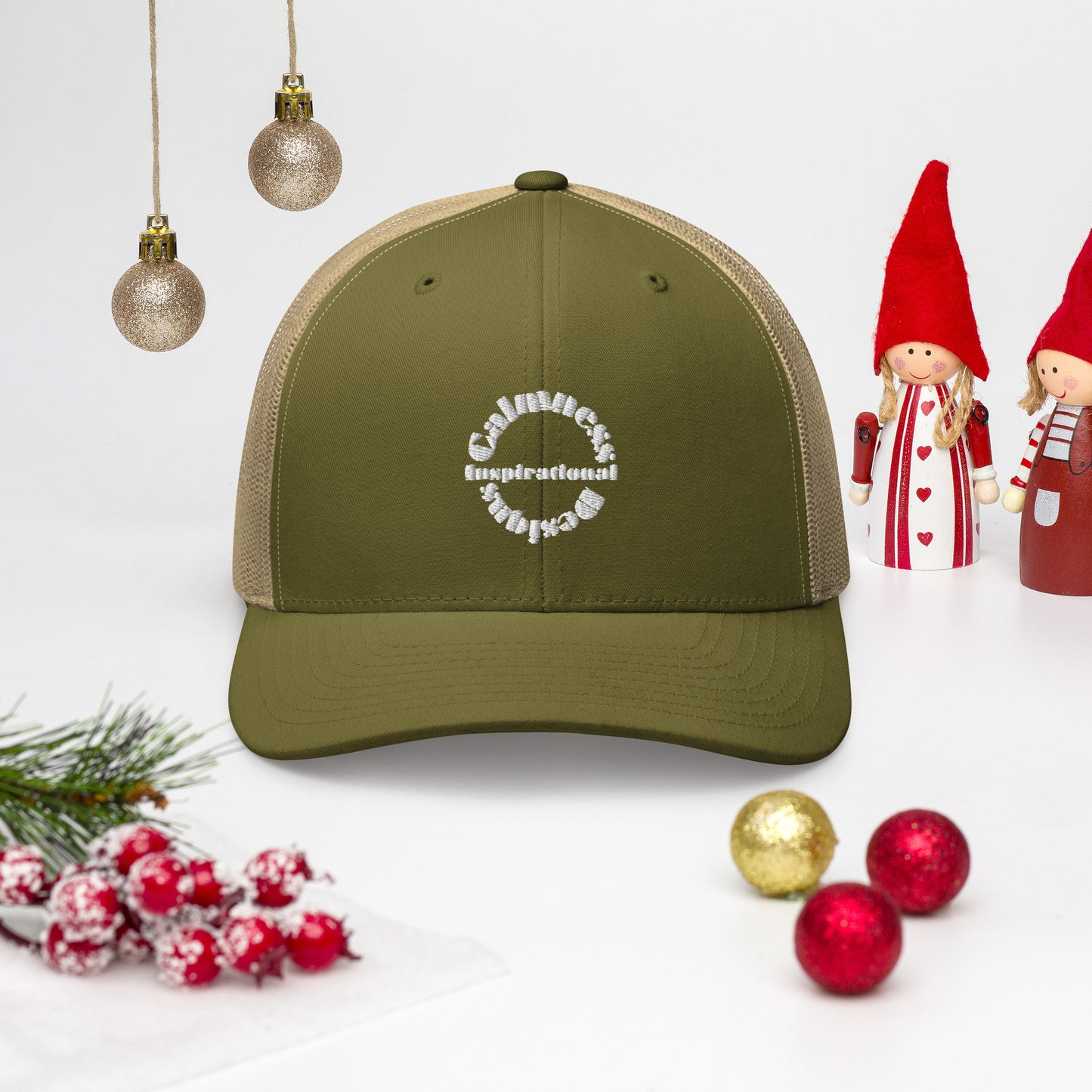Inspirational, Calmness Designs, Creative Designs, Trucker Cap