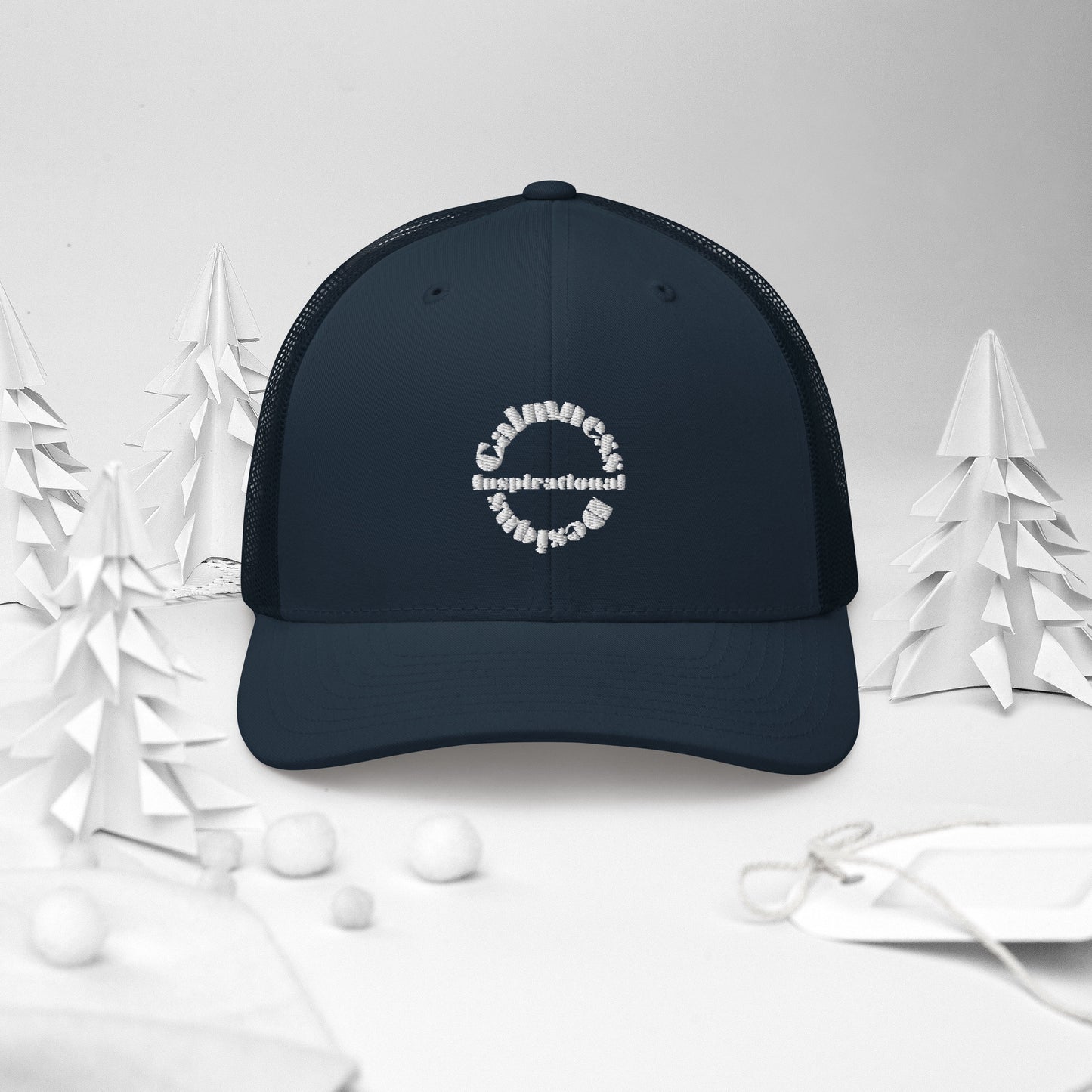 Inspirational, Calmness Designs, Creative Designs, Trucker Cap