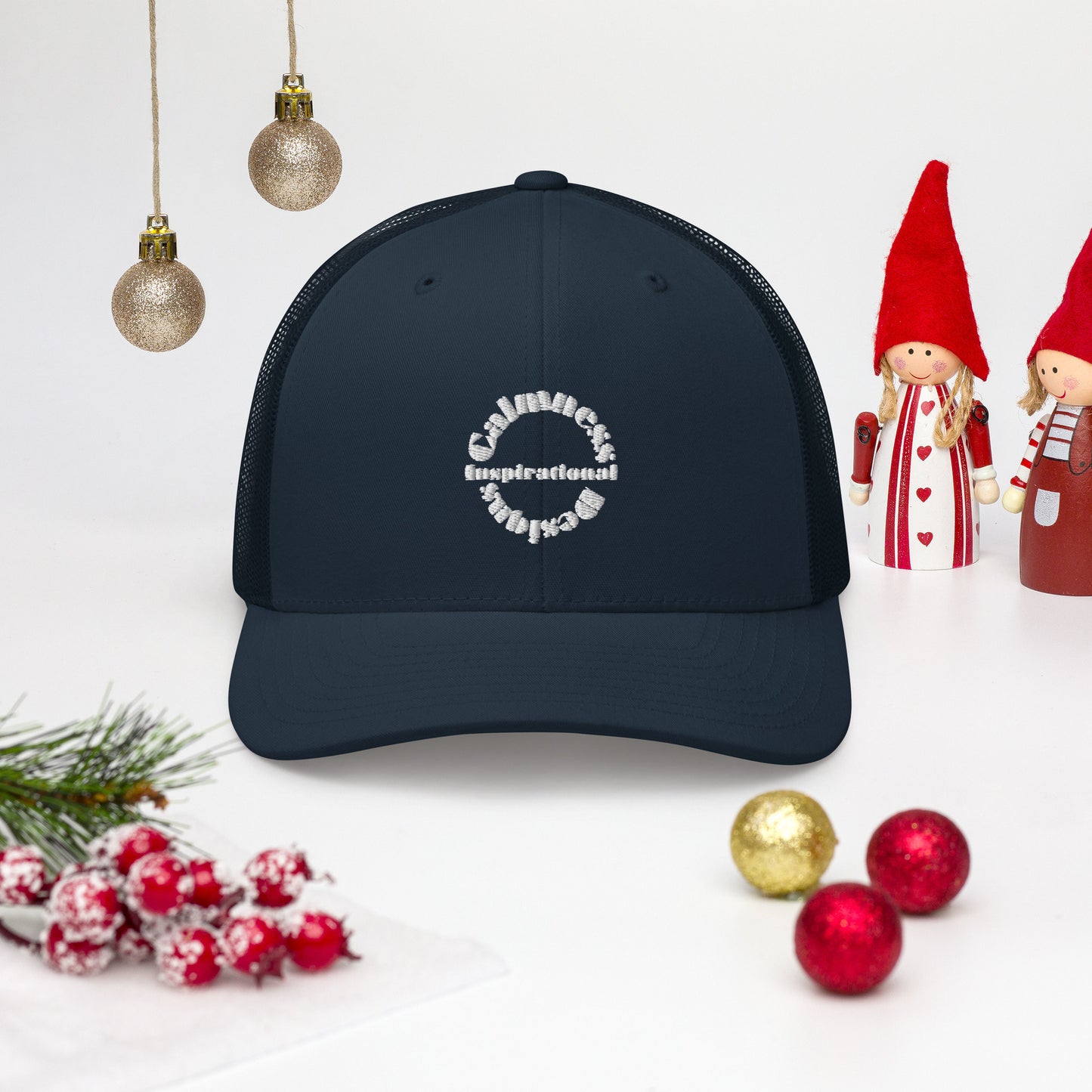 Inspirational, Calmness Designs, Creative Designs, Trucker Cap