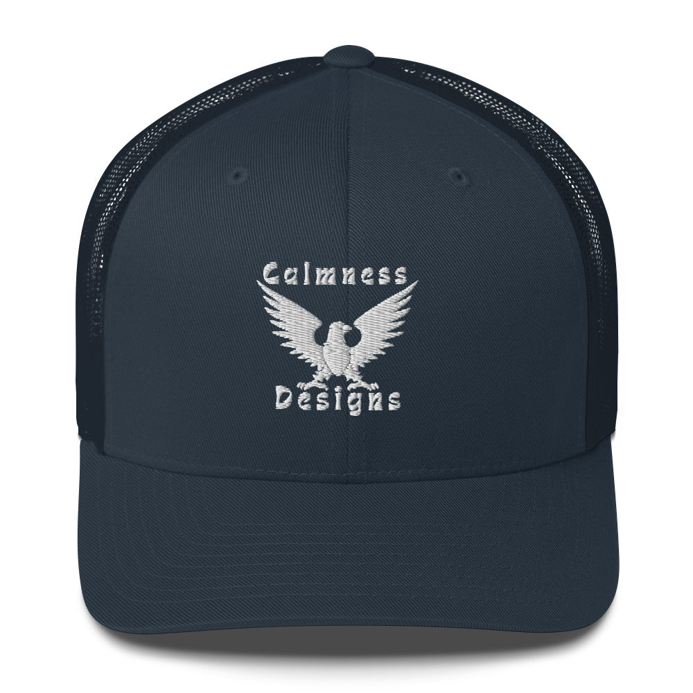 Eagle HERALDIC Symbol, CALMNESS DESIGNS, Creative Designer's, Trucker Cap