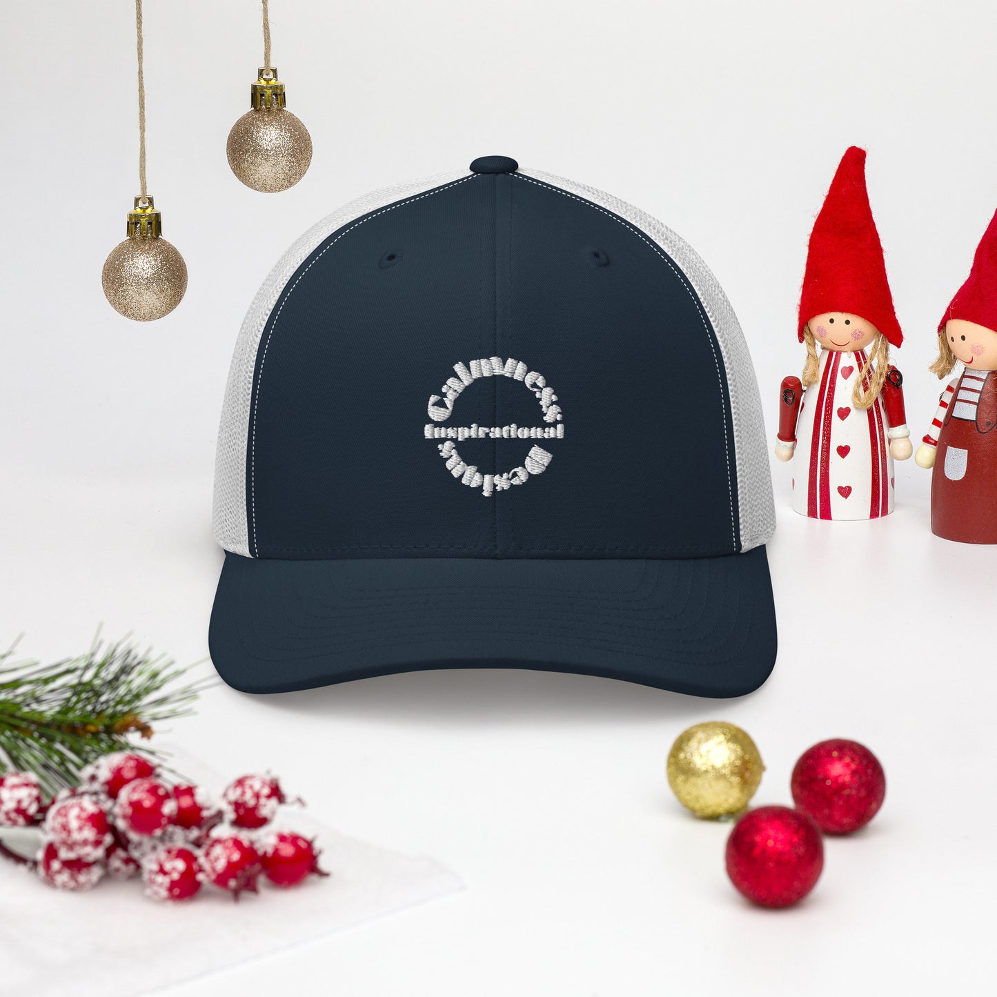 Inspirational, Calmness Designs, Creative Designs, Trucker Cap