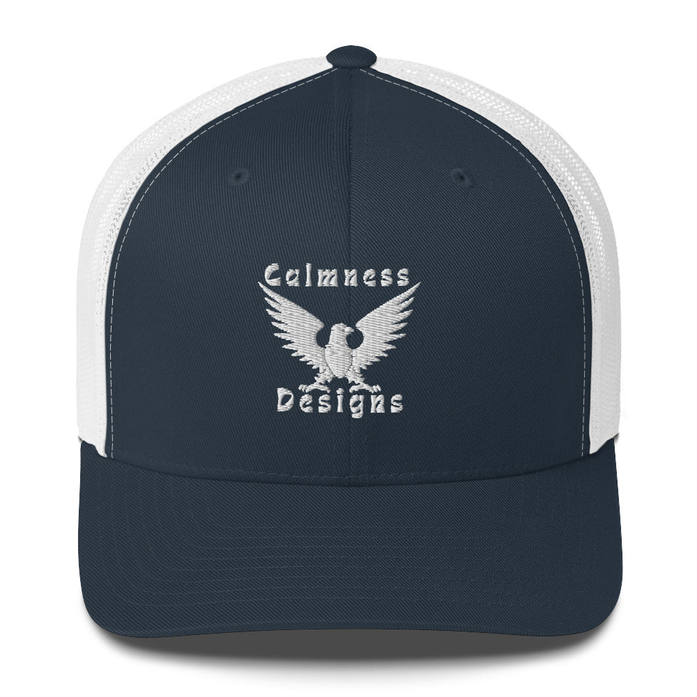 Eagle HERALDIC Symbol, CALMNESS DESIGNS, Creative Designer's, Trucker Cap