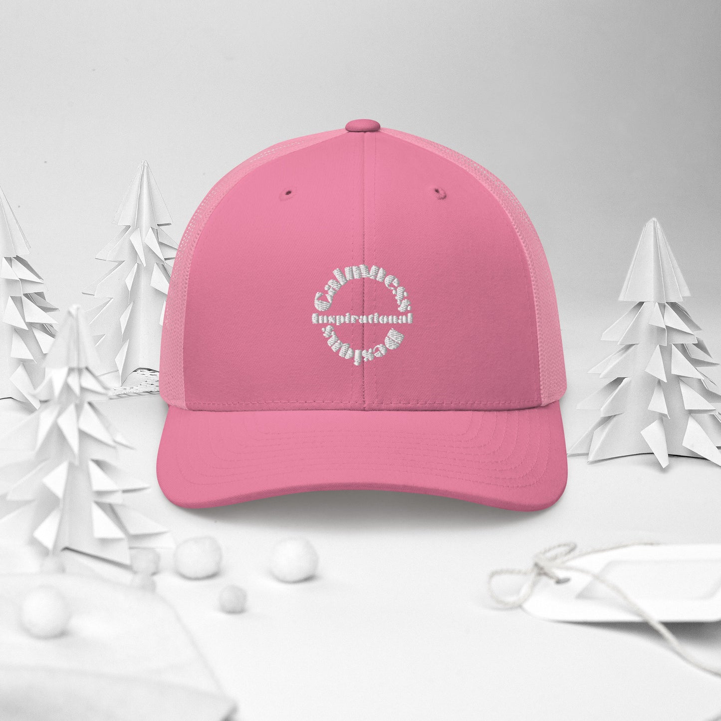 Inspirational, Calmness Designs, Creative Designs, Trucker Cap
