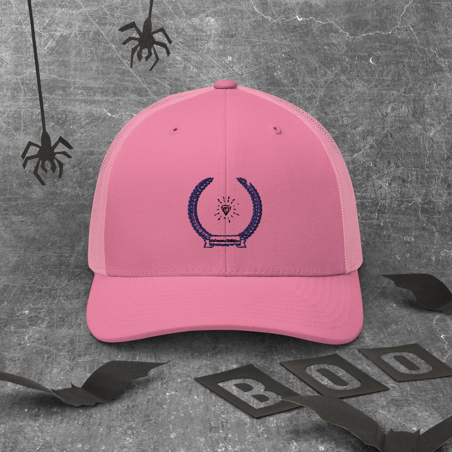Diamond in Coats of Arms, Calmness Designs, Trucker Cap