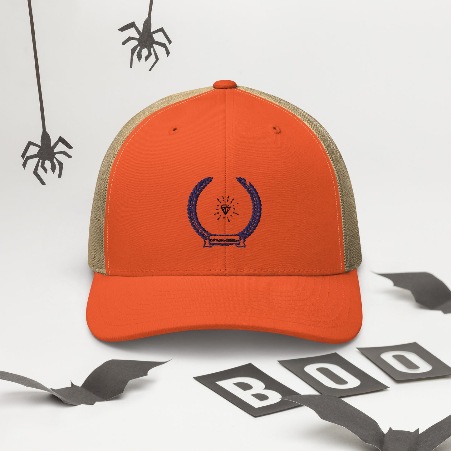 Diamond in Coats of Arms, Calmness Designs, Trucker Cap