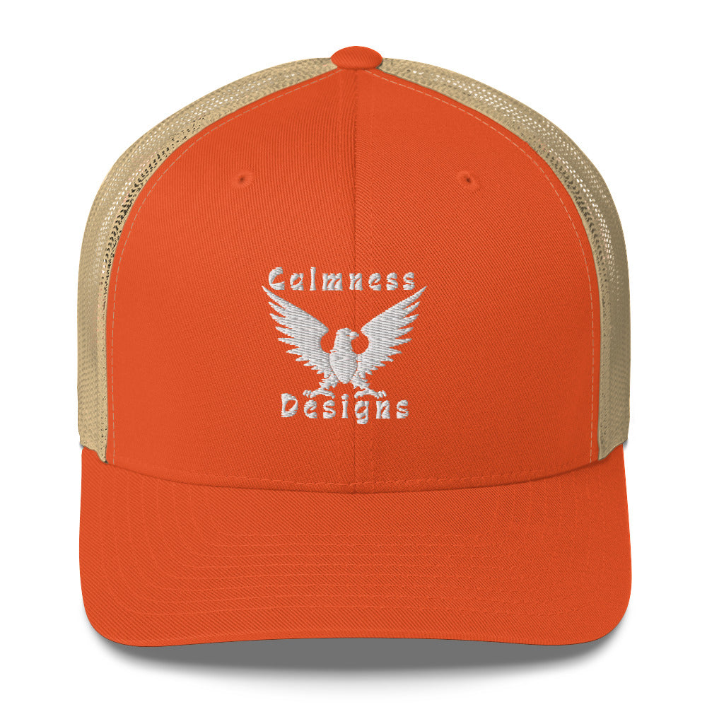 Eagle HERALDIC Symbol, CALMNESS DESIGNS, Creative Designer's, Trucker Cap