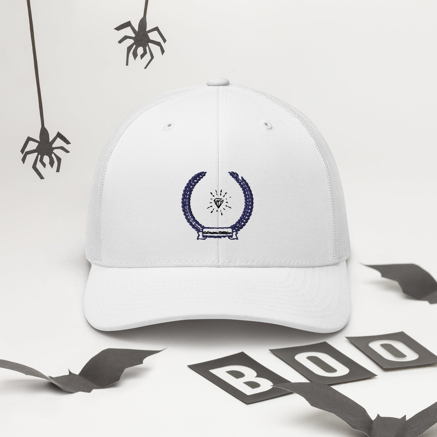 Diamond in Coats of Arms, Calmness Designs, Trucker Cap
