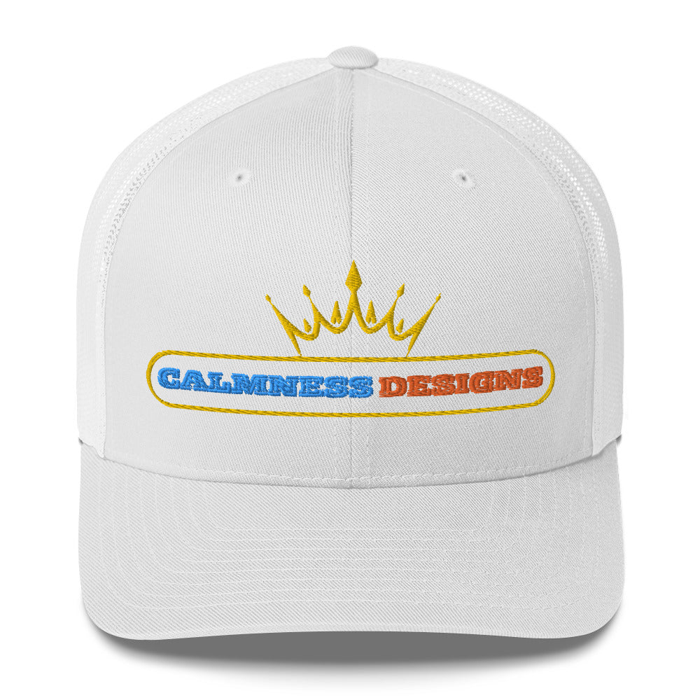 Text Frame, CALMNESS DESIGNS, Creative Designer's, Trucker Cap