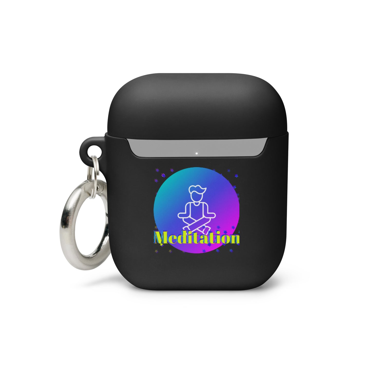 Soul for Yoga and Meditations, Calmness Designs, Rubber Case for AirPods®