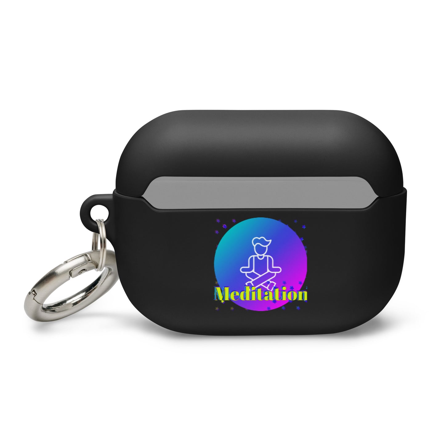 Soul for Yoga and Meditations, Calmness Designs, Rubber Case for AirPods®