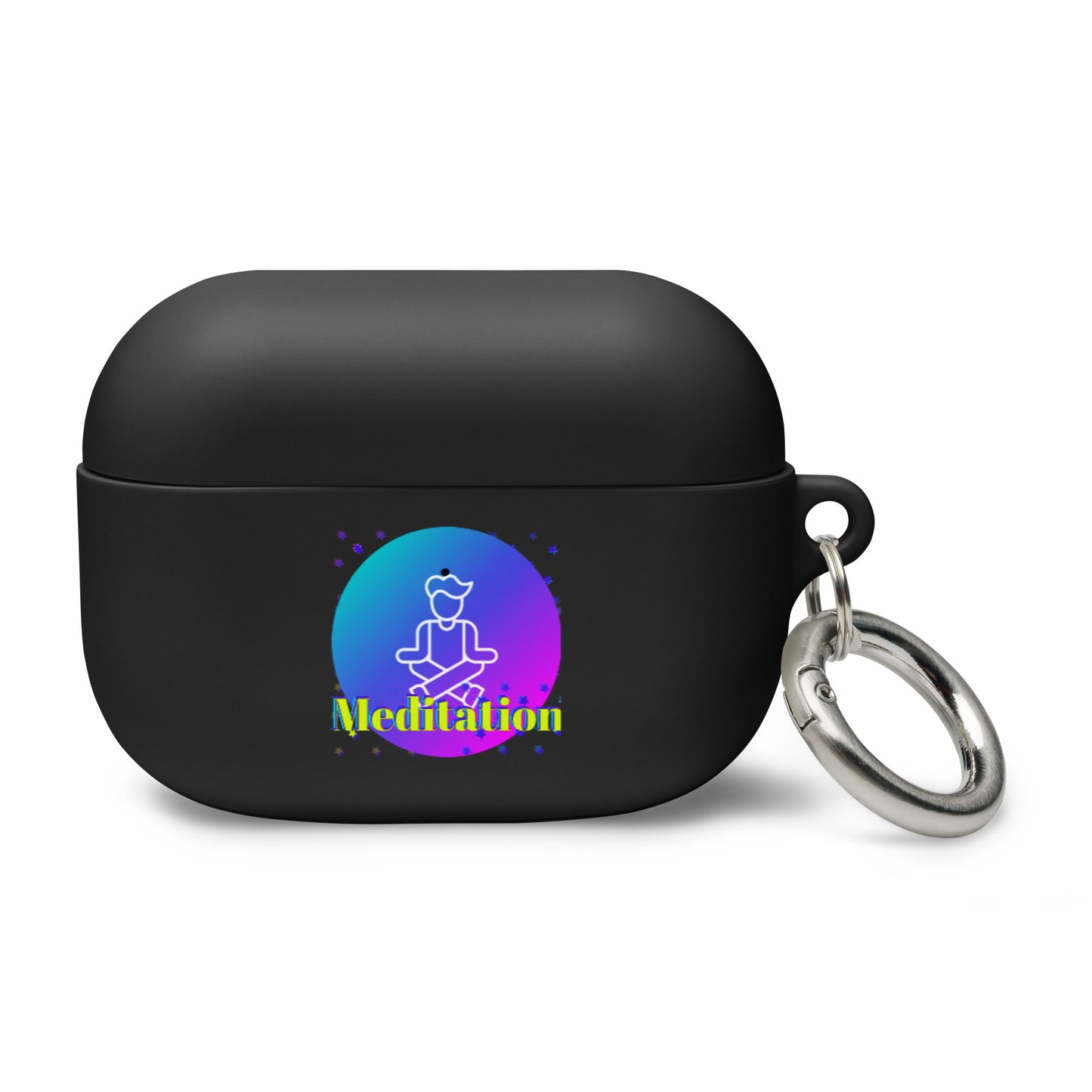 Soul for Yoga and Meditations, Calmness Designs, Rubber Case for AirPods®