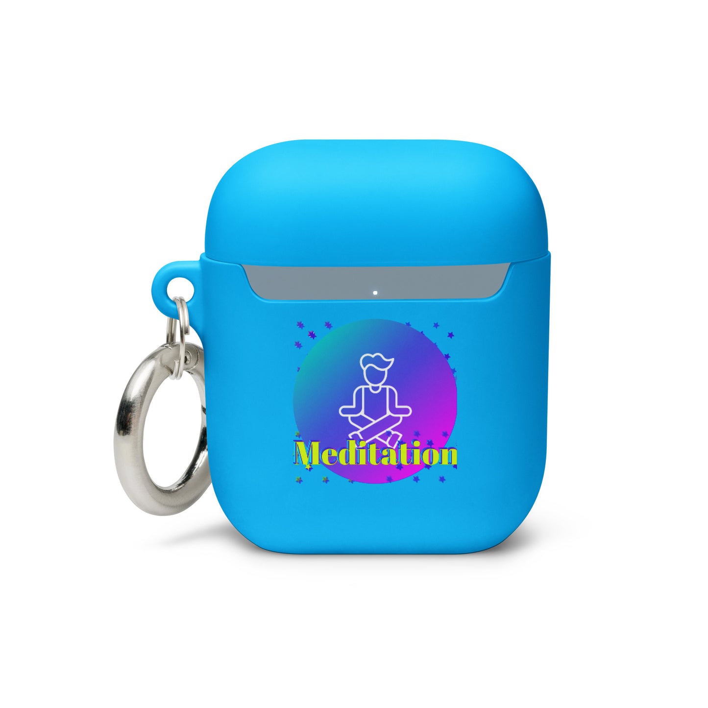 Soul for Yoga and Meditations, Calmness Designs, Rubber Case for AirPods®