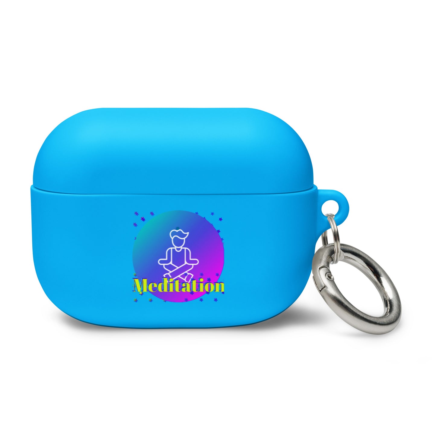 Soul for Yoga and Meditations, Calmness Designs, Rubber Case for AirPods®