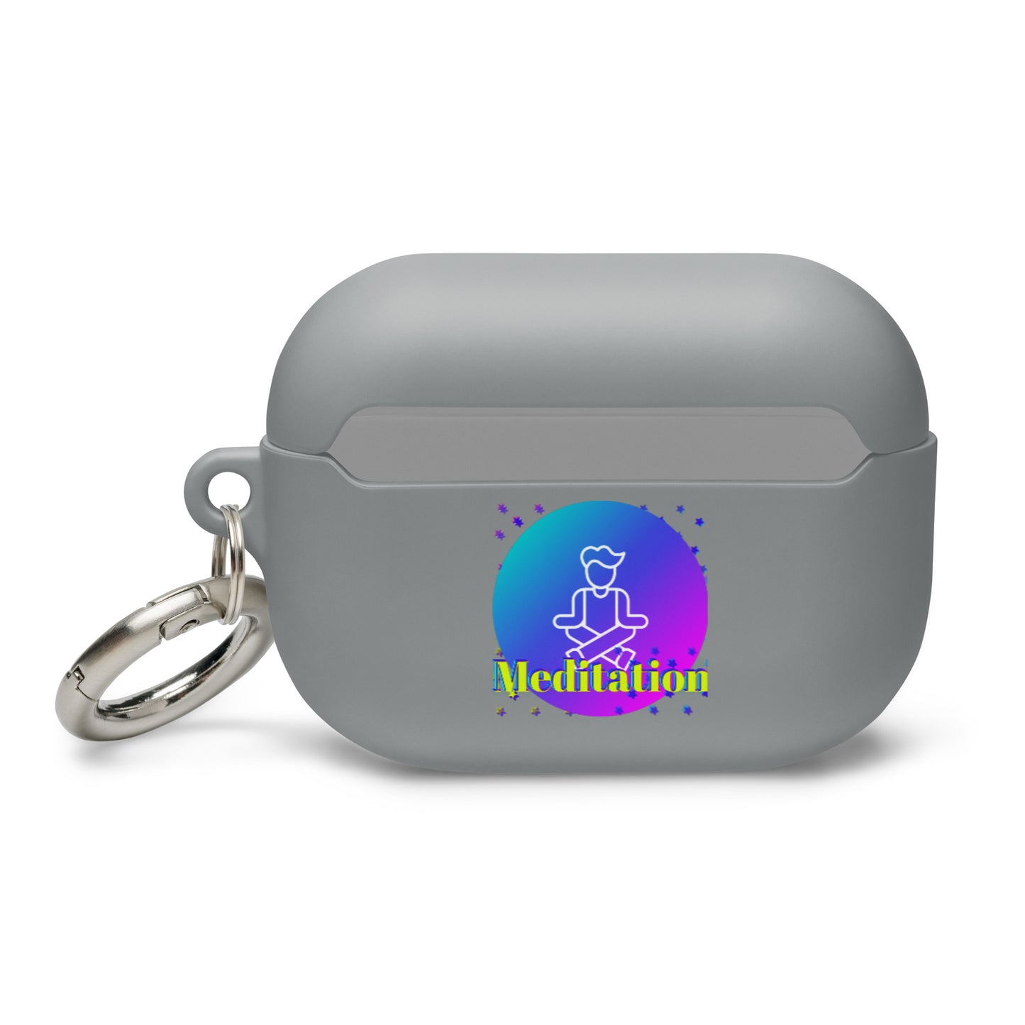 Soul for Yoga and Meditations, Calmness Designs, Rubber Case for AirPods®