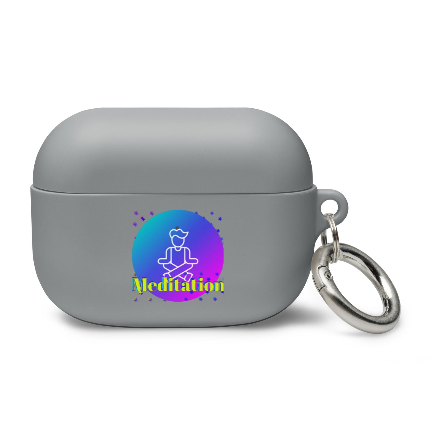 Soul for Yoga and Meditations, Calmness Designs, Rubber Case for AirPods®
