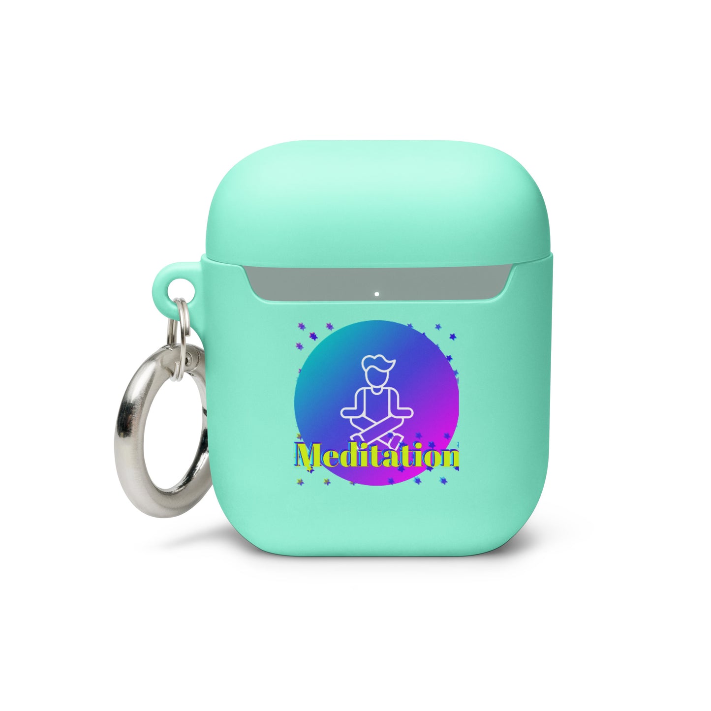 Soul for Yoga and Meditations, Calmness Designs, Rubber Case for AirPods®