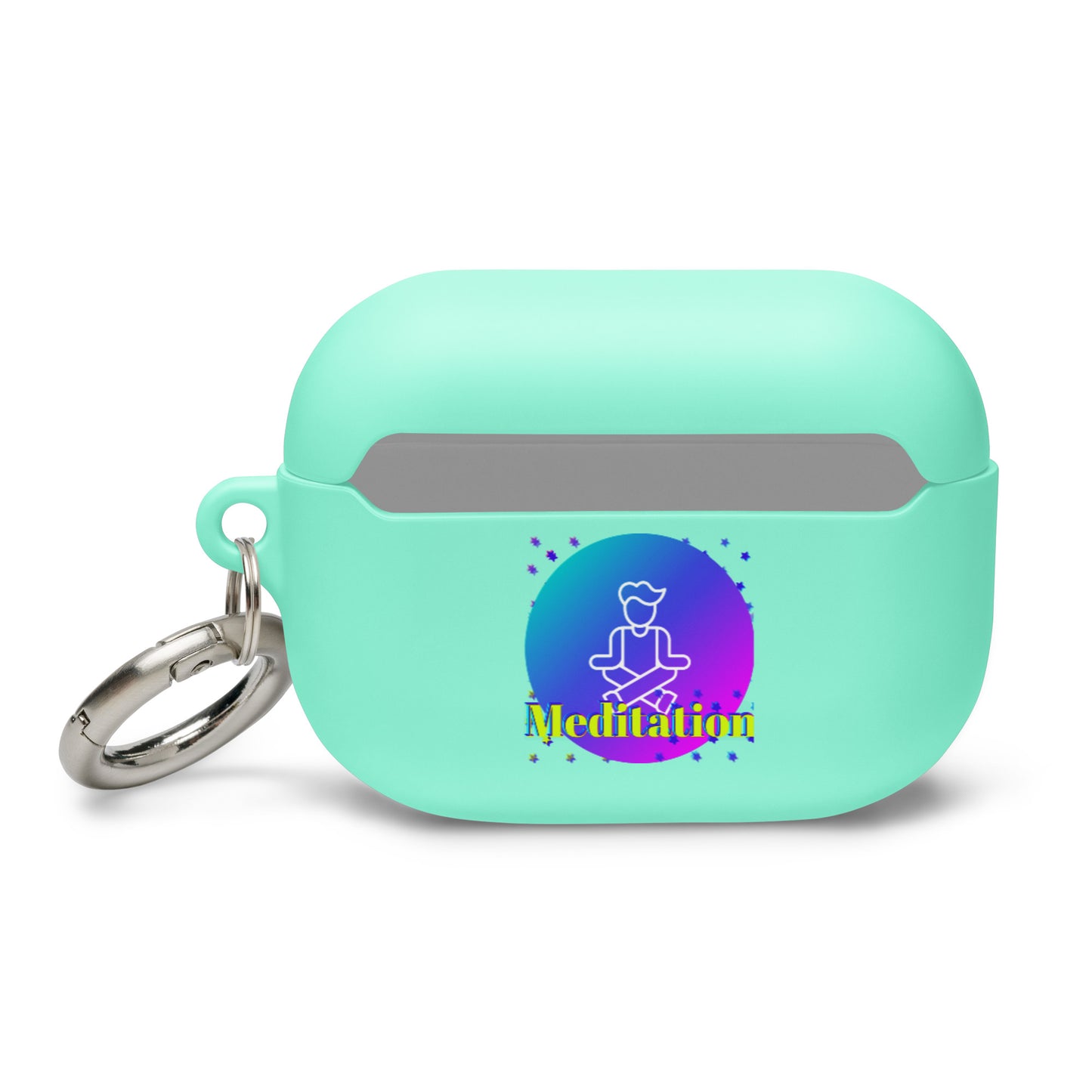 Soul for Yoga and Meditations, Calmness Designs, Rubber Case for AirPods®