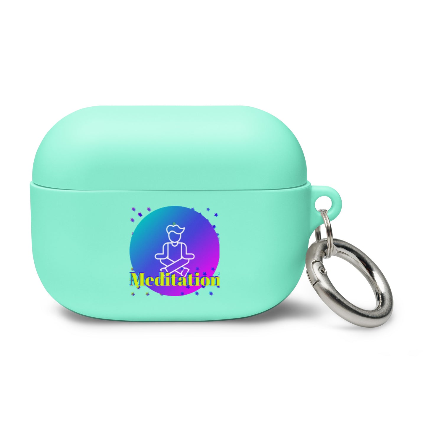 Soul for Yoga and Meditations, Calmness Designs, Rubber Case for AirPods®