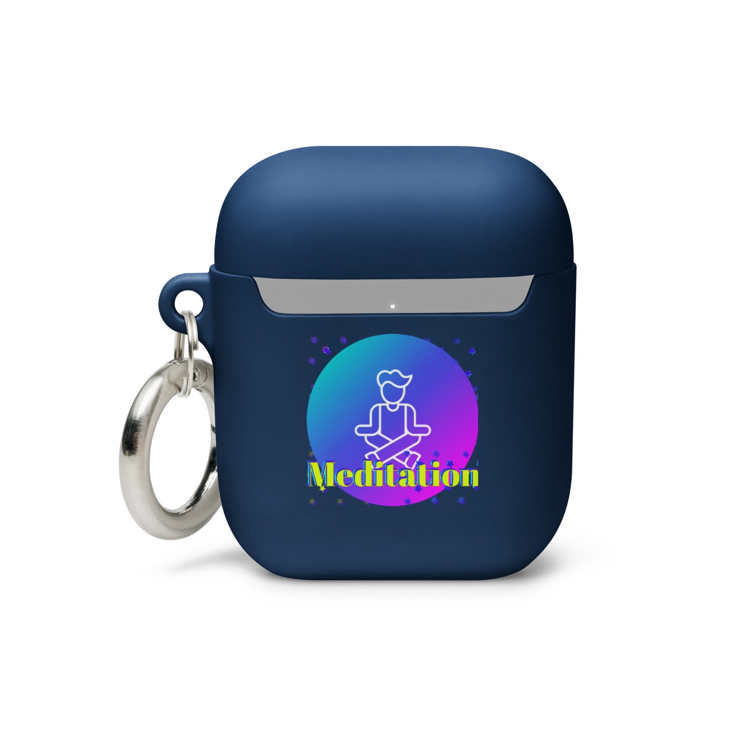 Soul for Yoga and Meditations, Calmness Designs, Rubber Case for AirPods®