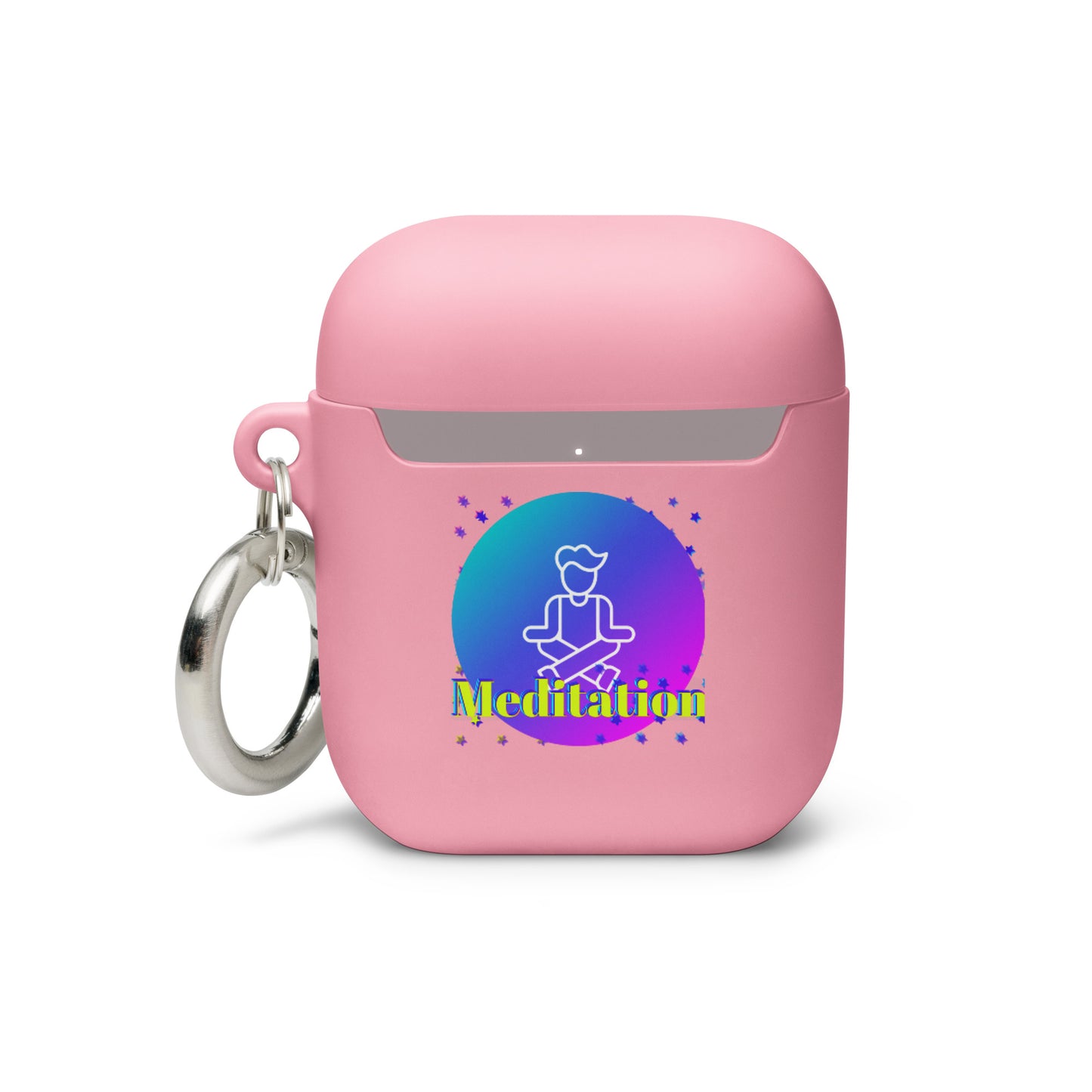 Soul for Yoga and Meditations, Calmness Designs, Rubber Case for AirPods®