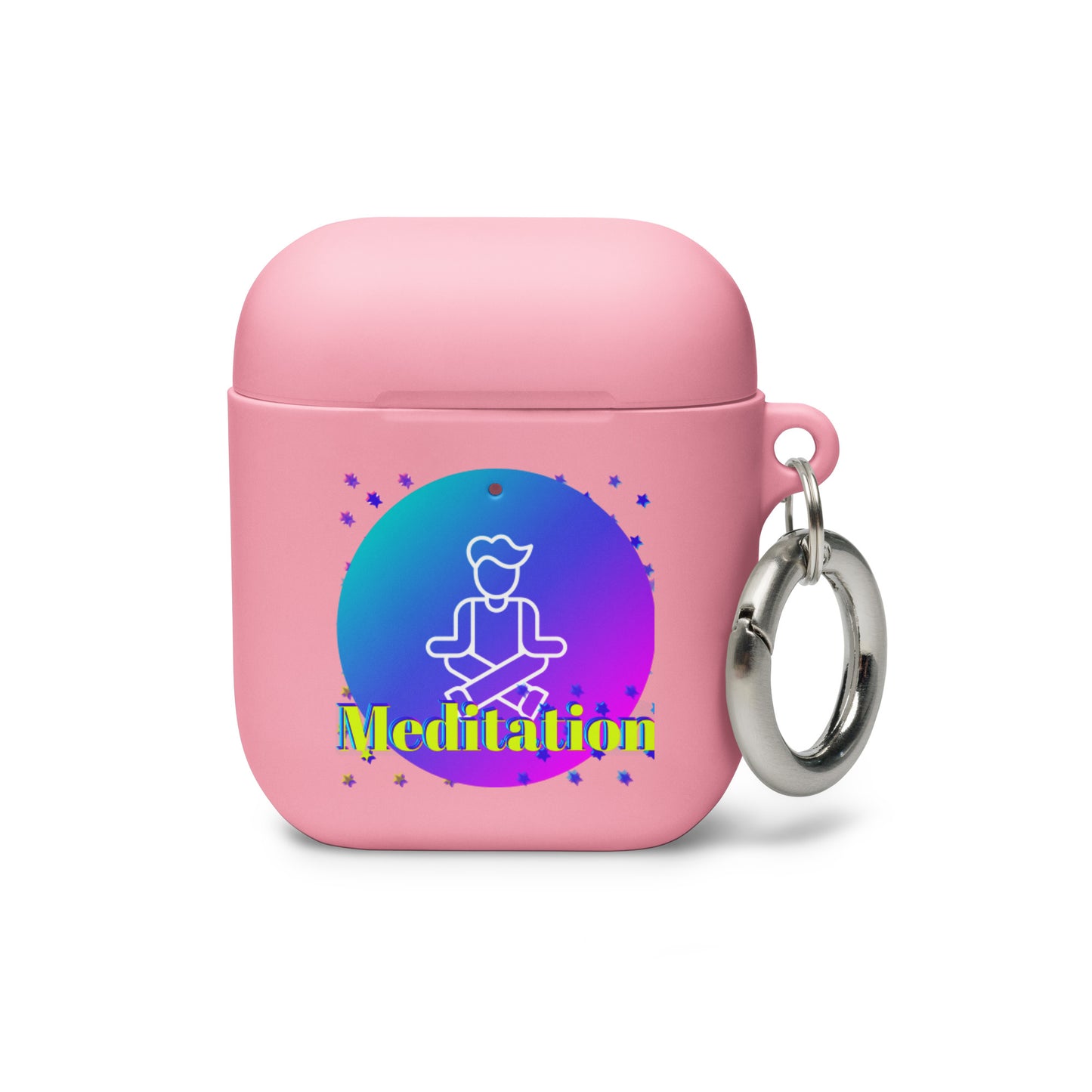 Soul for Yoga and Meditations, Calmness Designs, Rubber Case for AirPods®