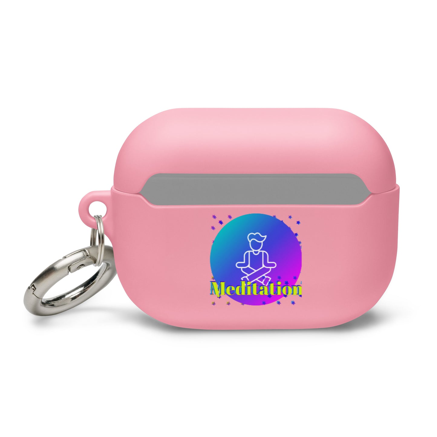Soul for Yoga and Meditations, Calmness Designs, Rubber Case for AirPods®
