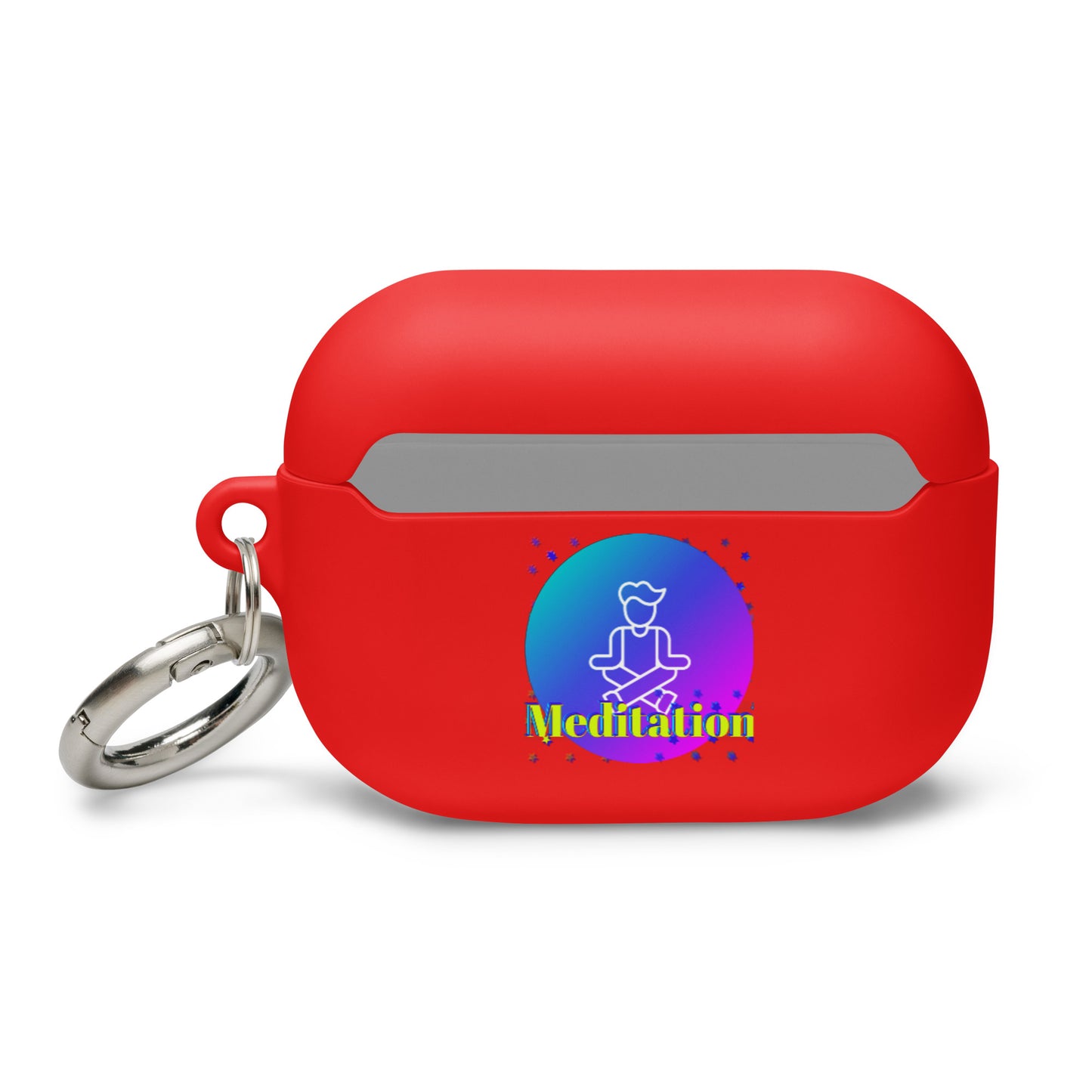 Soul for Yoga and Meditations, Calmness Designs, Rubber Case for AirPods®