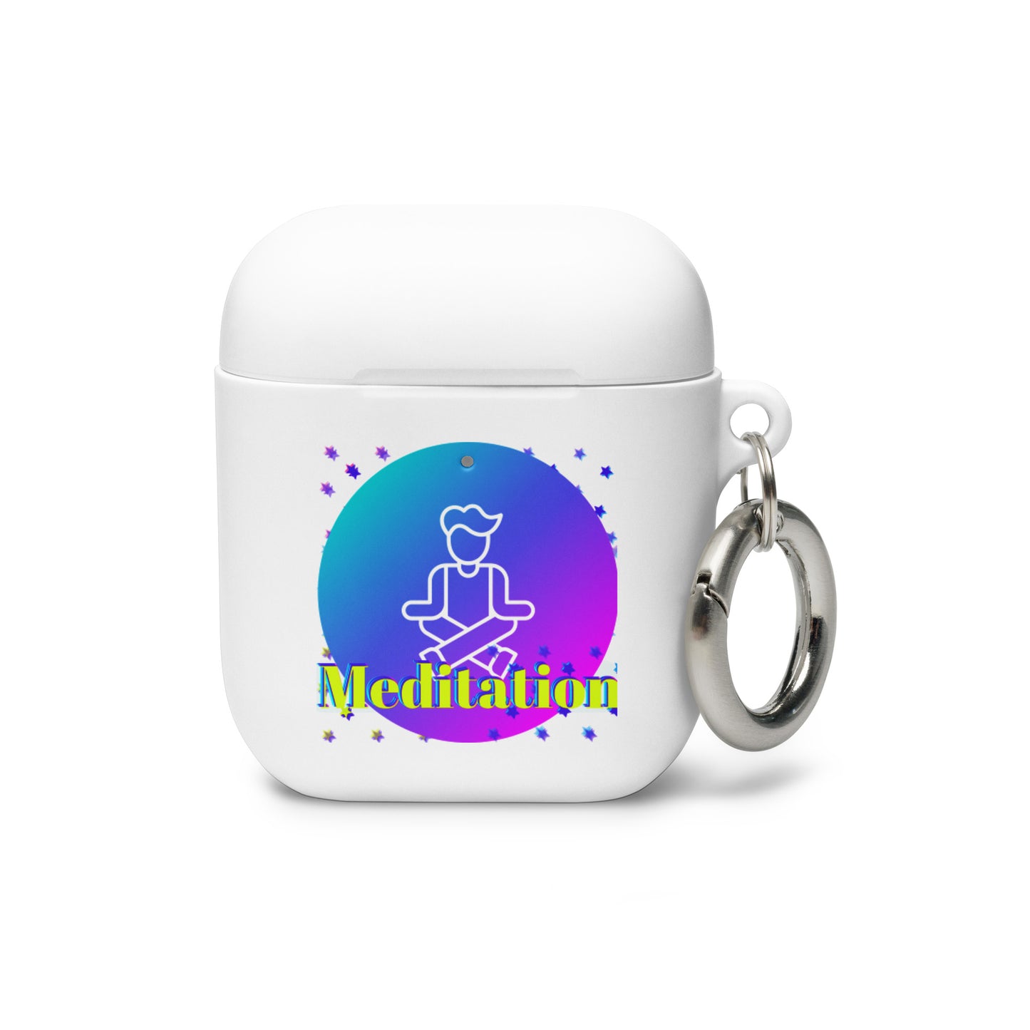 Soul for Yoga and Meditations, Calmness Designs, Rubber Case for AirPods®