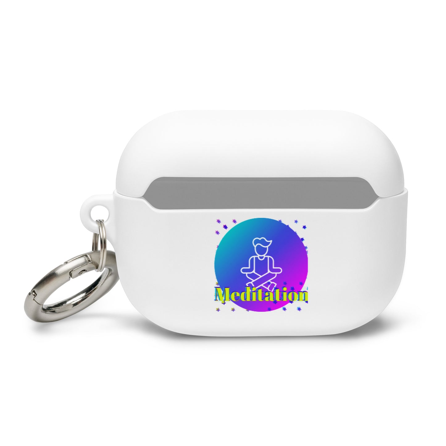 Soul for Yoga and Meditations, Calmness Designs, Rubber Case for AirPods®